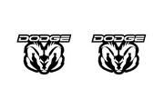 Dodge RAM Emblem & Badges set with Dodge RAM logo (Type 2) Dodge emblems decoinfabric