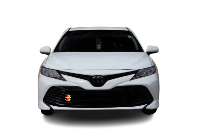 Toyota Emblem & Badge Set - Grille and Tailgate TRD logo (Type 7) Toyota emblems decoinfabric