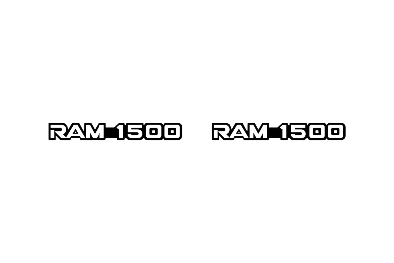 DODGE RAM emblem for fenders with RAM 1500 logo
