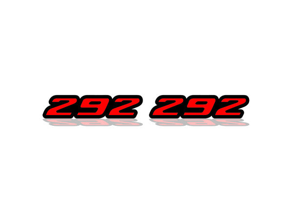 Dodge Emblem & Badges set with 292 logo Dodge emblems decoinfabric