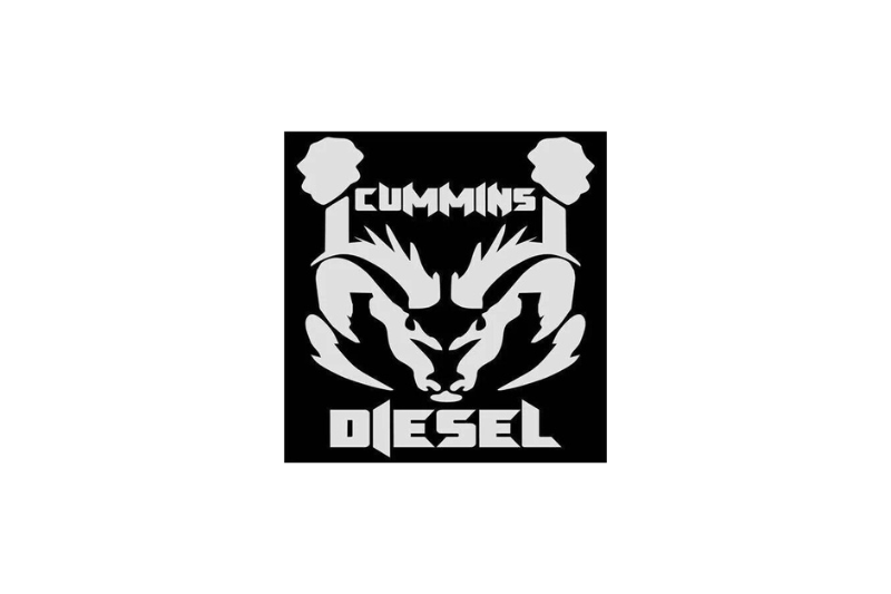 Dodge RAM Emblem & Badges set with Cummins Diesel logo