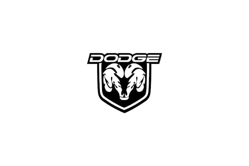 Dodge RAM Emblem & Badges set with Dodge RAM logo (Type 3)