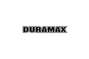 GMC tailgate trunk rear emblem with Duramax logo (Type 4) GMC emblems decoinfabric BLACK WHITE
