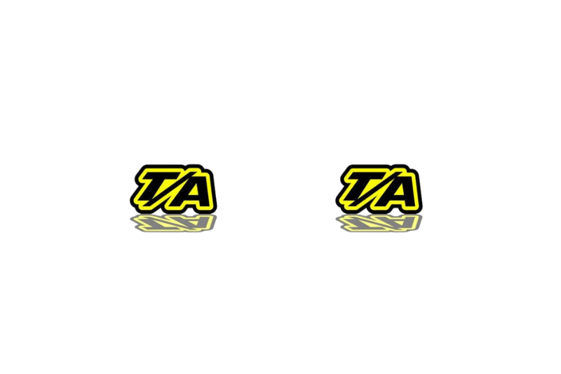 DODGE emblem for fenders with T/A logo (type 2) Dodge emblems decoinfabric