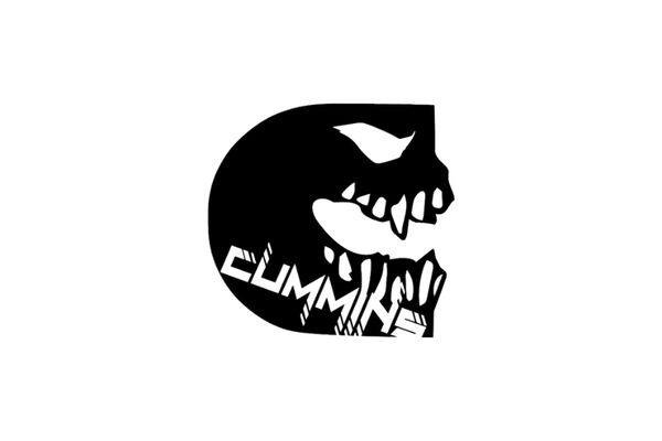 DODGE Radiator grille emblem with Cummins Monsters logo