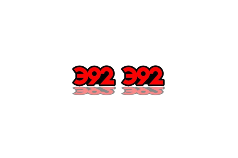 Chrysler emblem for fenders with 392 logo (Type 2) Chrysler emblems decoinfabric