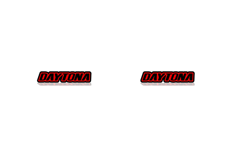 Dodge Emblem & Badges set with Daytona logo (Type 3) Dodge emblems decoinfabric