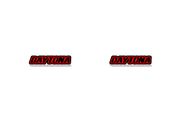 Dodge Emblem & Badges set with Daytona logo (Type 3) Dodge emblems decoinfabric