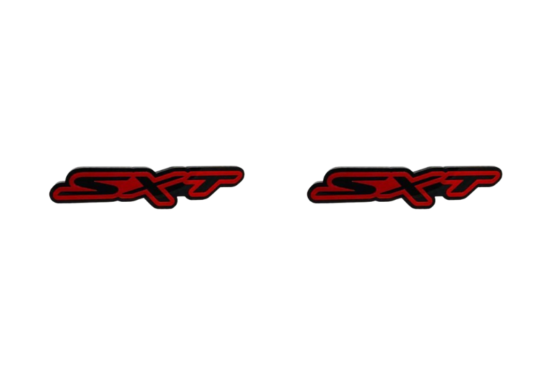 Dodge Emblem & Badges set with SXT logo (Type 2)