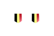 Emblem (badges) for fenders with Belgium logo Custom design emblems decoinfabric