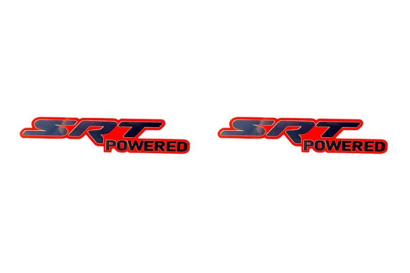 Chrysler Emblem & Badges set with SRT Powered logo