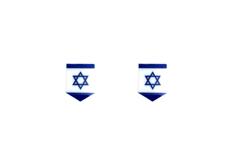 Emblem (badges) for fenders with Israel logo Custom design emblems decoinfabric