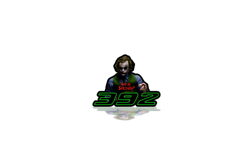 Dodge Emblem & Badges set with Joker 392 logo