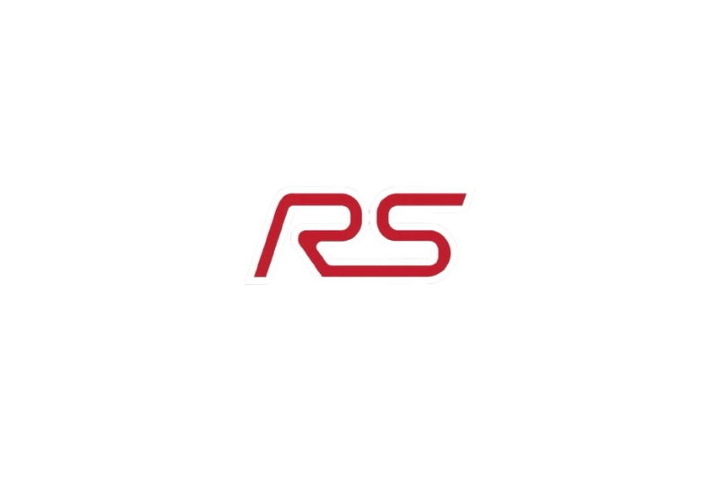 Ford Emblem & Badges set with RS logo (Type 5) Ford emblems decoinfabric