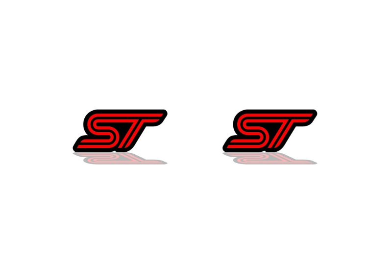 Ford Emblem & Badges set with ST logo (Type 5) Ford emblems decoinfabric