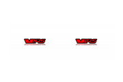 Skoda Emblem & Badges set with VRS logo (Type 2) Skoda emblems decoinfabric