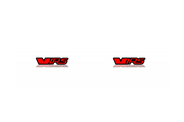 Skoda emblem for fenders with VRS logo (Type 2)