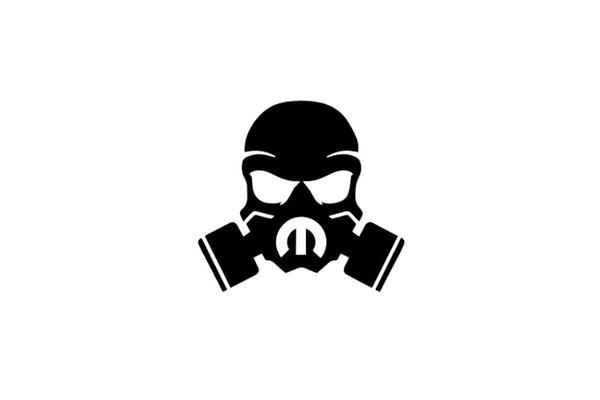 DODGE Radiator grille emblem with Lethal Mopars logo