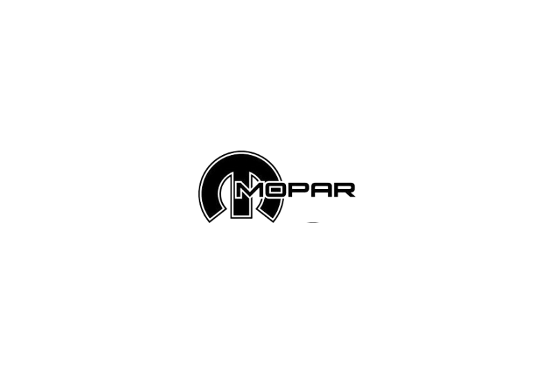 Jeep tailgate trunk rear emblem with Mopar logo (type 10)