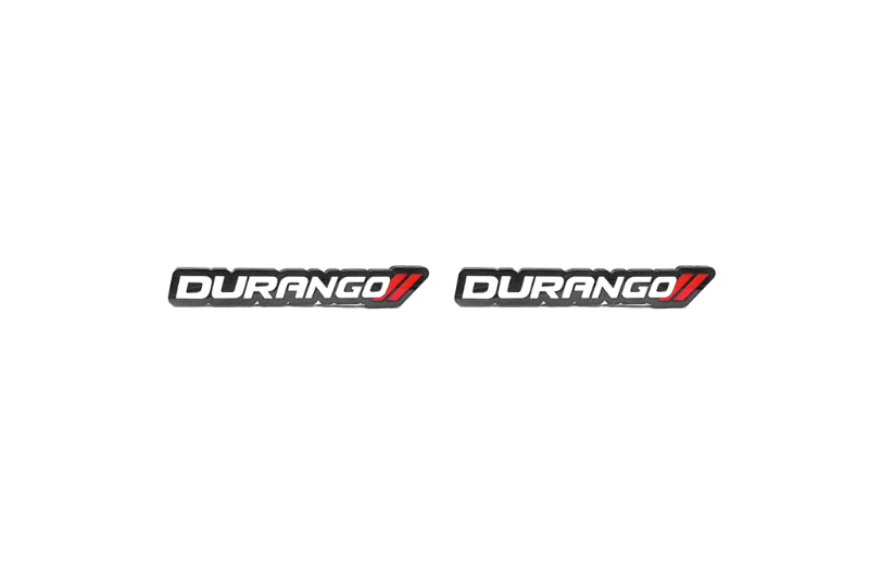 Dodge Emblem & Badges set with Durango logo (Type 2)