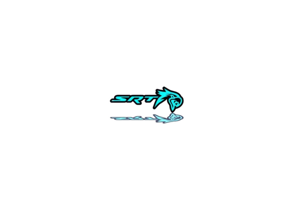 DODGE Radiator grille emblem with SRT Trackhawk logo