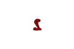 Bild in die Galerieansicht laden, Ford Emblem &amp; Badges set with Mustang Snake logo — Black, Red