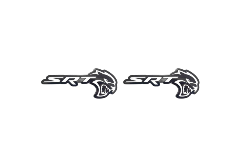 Chrysler emblem for fenders with SRT Hellcat logo Chrysler emblems decoinfabric