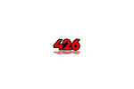 Bild in die Galerieansicht laden, Chrysler tailgate trunk rear emblem with 426 logo