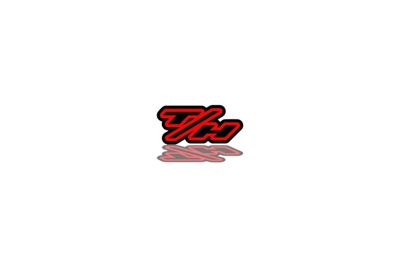 JEEP Radiator grille emblem with T/H logo (type 2) Jeep emblems decoinfabric
