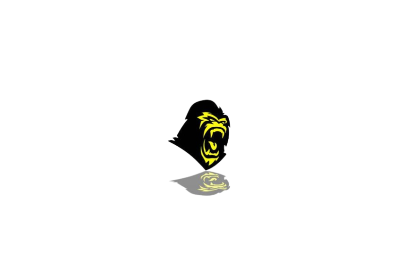 Radiator grille emblem with Bigfoot logo (type 2) Custom design emblems decoinfabric