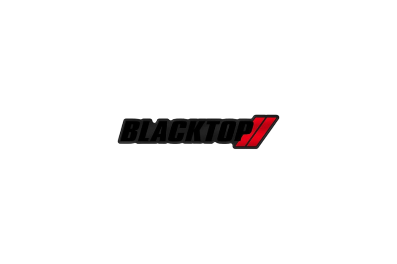 DODGE Radiator grille emblem with Blacktop logo