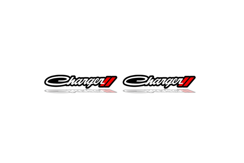Dodge Charger Emblem & Badges set with Charger logo Dodge emblems decoinfabric