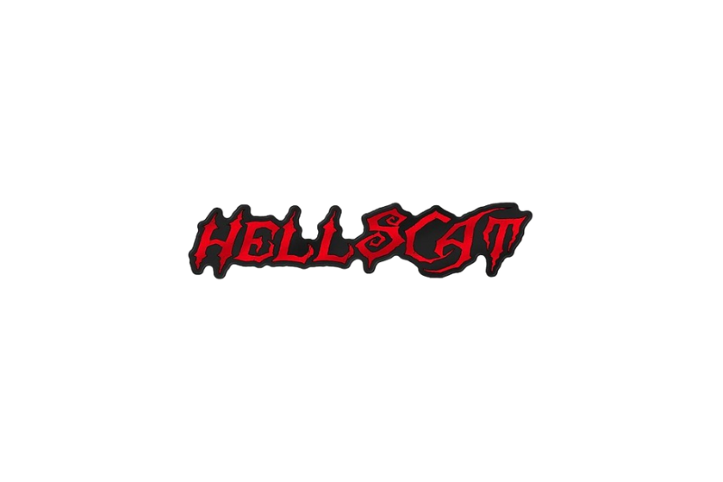 DODGE Radiator grille emblem with Hellscat logo