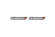 Dodge emblem for fenders with Durango logo (type 2) Dodge emblems decoinfabric