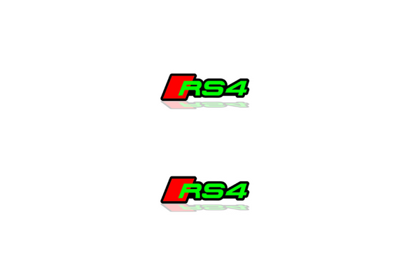 Audi Emblem & Badge Set - Grille and Tailgate RS4 logo