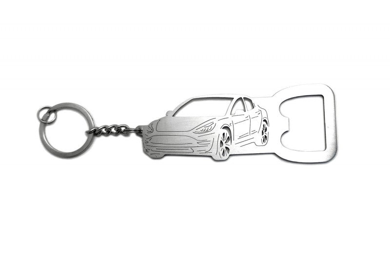 Keychain Bottle Opener for Tesla Model 3 2017+ Keychains opdesign