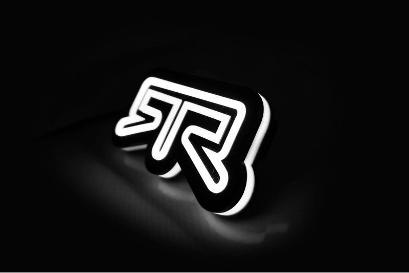 Ford Illuminated LED Radiator Grille Emblems and Badges with RTR (type 2) logo Ford Led Emblems decoinfabric