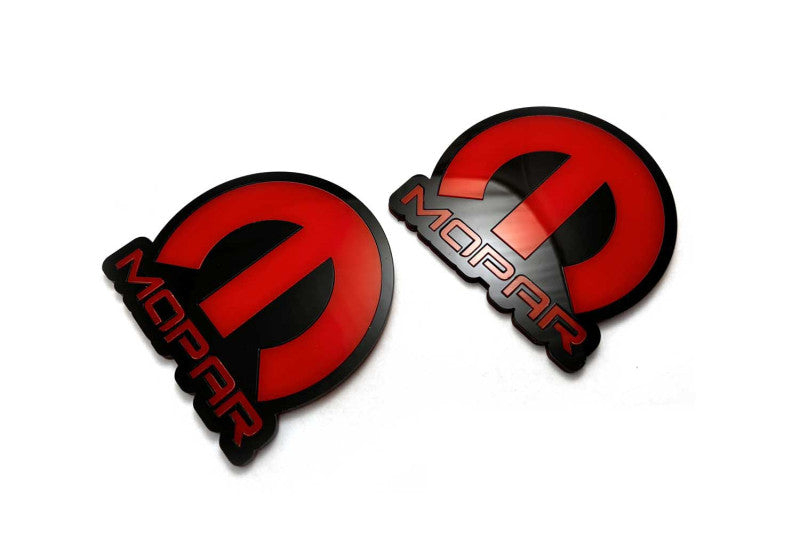 DODGE emblem for fenders with Mopar logo (type 5)