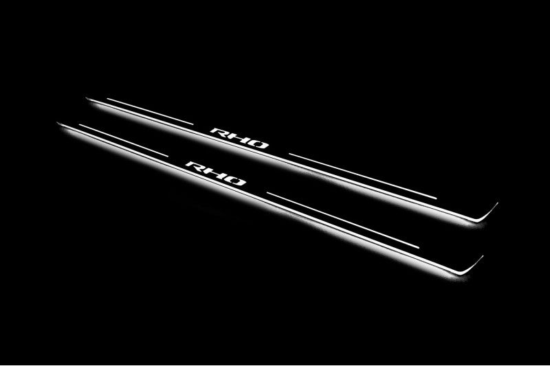 Ram V 2019+ Door Sill Led Plate With RHO Logo