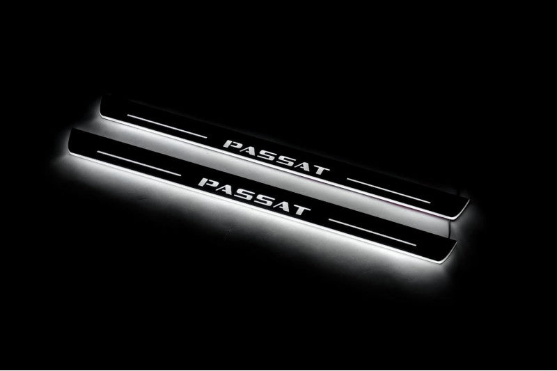 Volkswagen Passat B8 2015-2023 Car Door Sill With Logo Passat (type 1) Volkswagen Led Door Sills opdesign