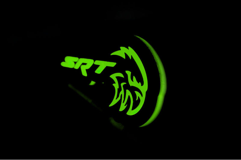 Jeep Illuminated LED Radiator Grille Emblems and Badges with SRT HellHawk logo Jeep Led Emblems decoinfabric