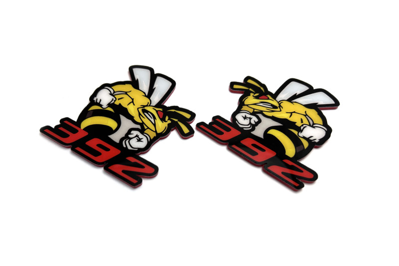 DODGE emblem for fenders with Strong Bee + 392 logo Dodge emblems decoinfabric