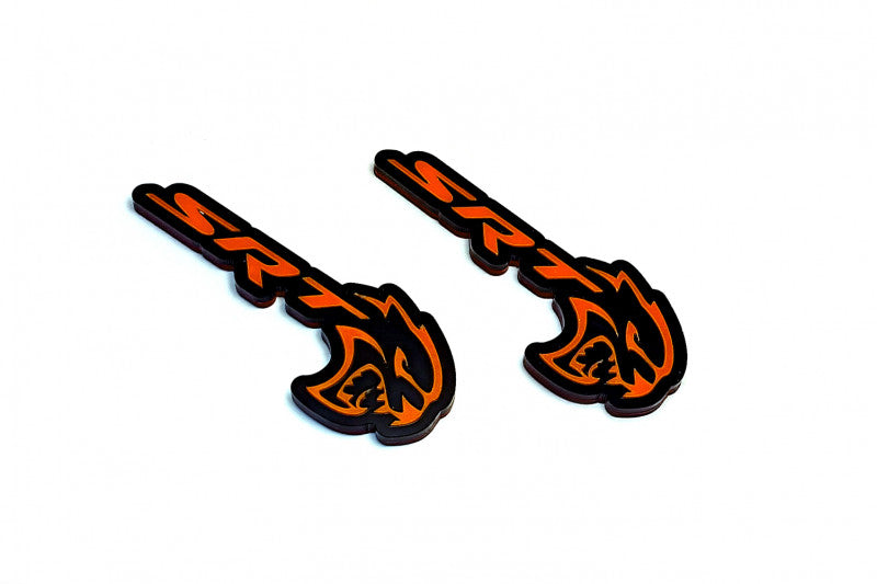 DODGE emblem for fenders with logo SRT Hellcat - decoinfabric