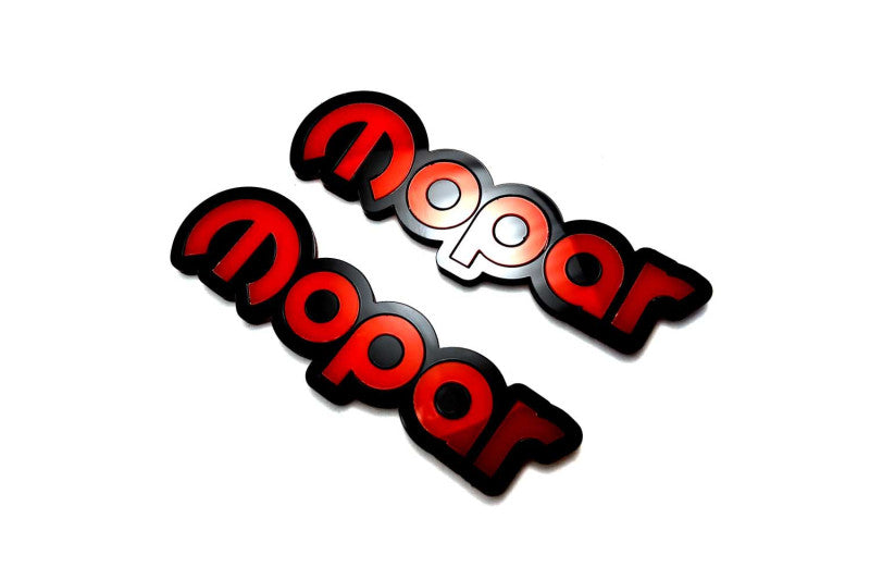 DODGE emblem for fenders with Mopar logo (type 4)