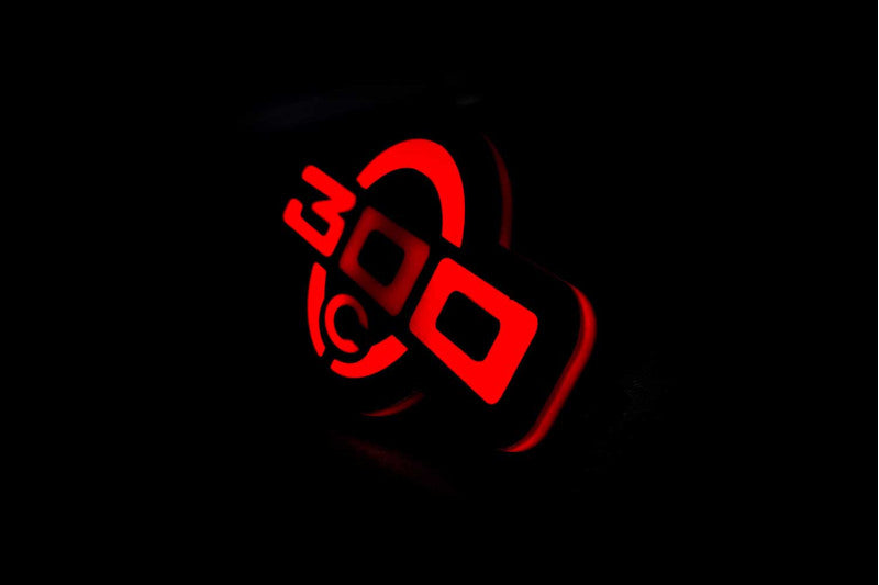 Emblema della griglia del radiatore DODGE con logo R/T