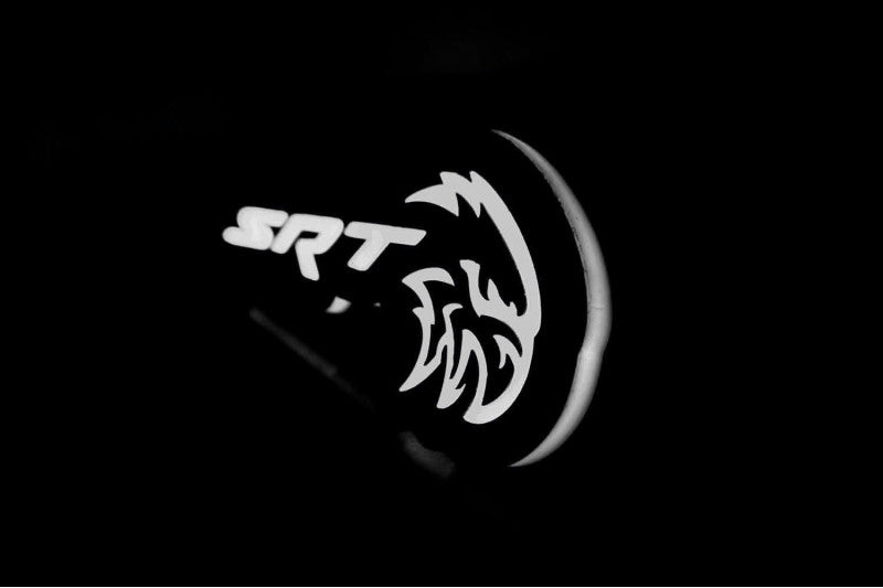 Jeep Illuminated LED Radiator Grille Emblems and Badges with SRT HellHawk logo Jeep Led Emblems decoinfabric