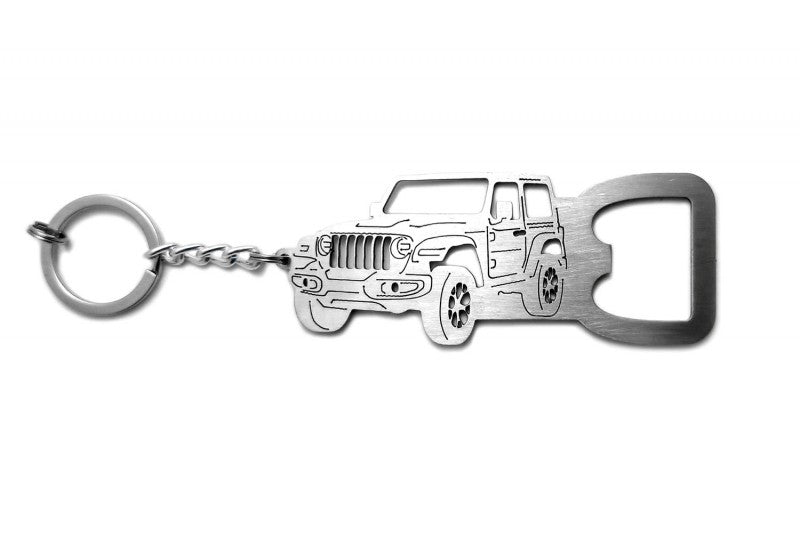 Keychain Bottle Opener for Jeep Wrangler JL 2018+ Keychains opdesign