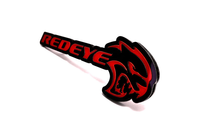 Dodge Radiator grille emblem with Redeye Hellcat logo Dodge emblems decoinfabric