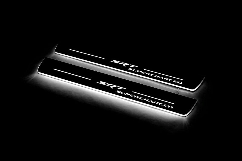 Dodge Durango III 2011+ Car Light Sill With Logo SRT Supercharged