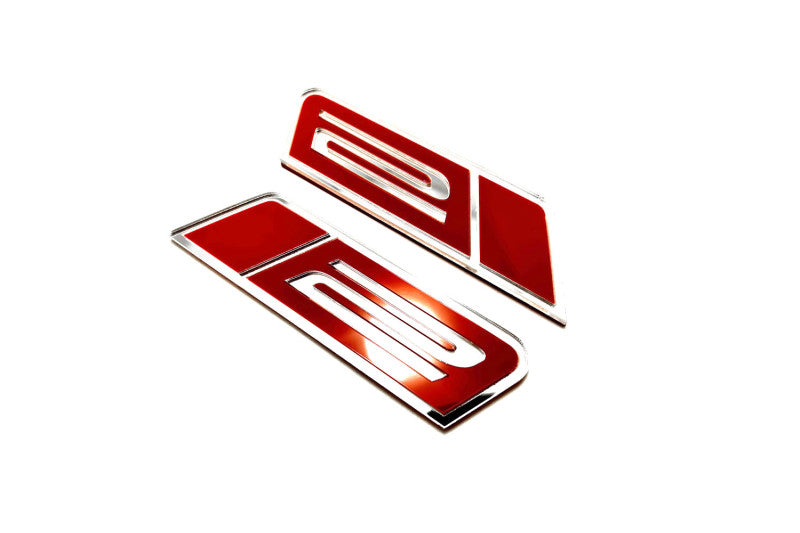 Ford Mustang emblem for fenders with Roush Stage 2 logo Ford emblems decoinfabric